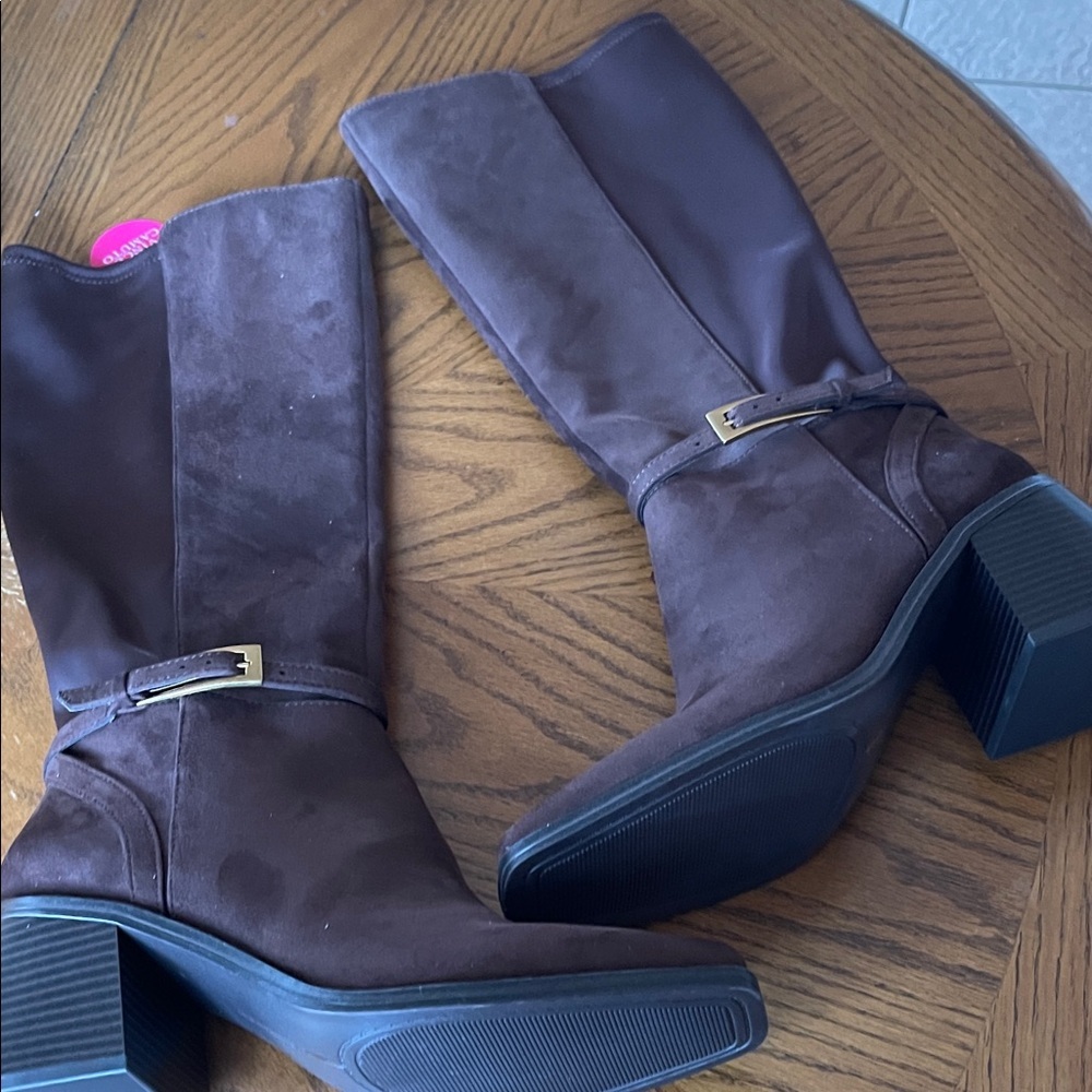 Vince Camuto Dark Brown Heeled Boots